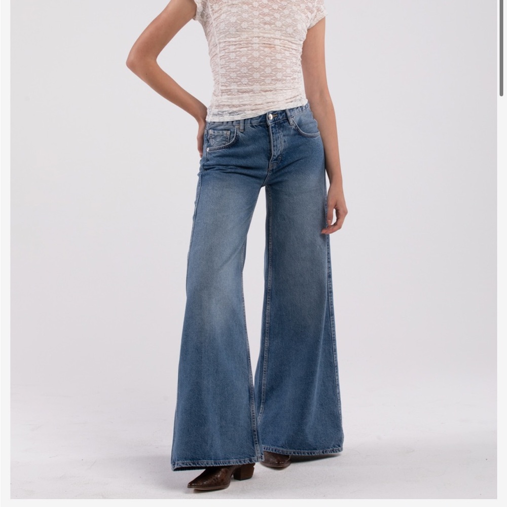 FREE PEOPLE Lovefool Low Rise Womens Jeans